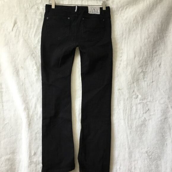 Ralph Lauren Girl Black Straight Leg Jeans - Picture 9 of 15